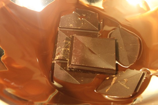 Schokolade Wasserbad