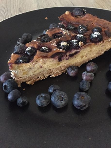 Acai-Reisprotein Kuchen